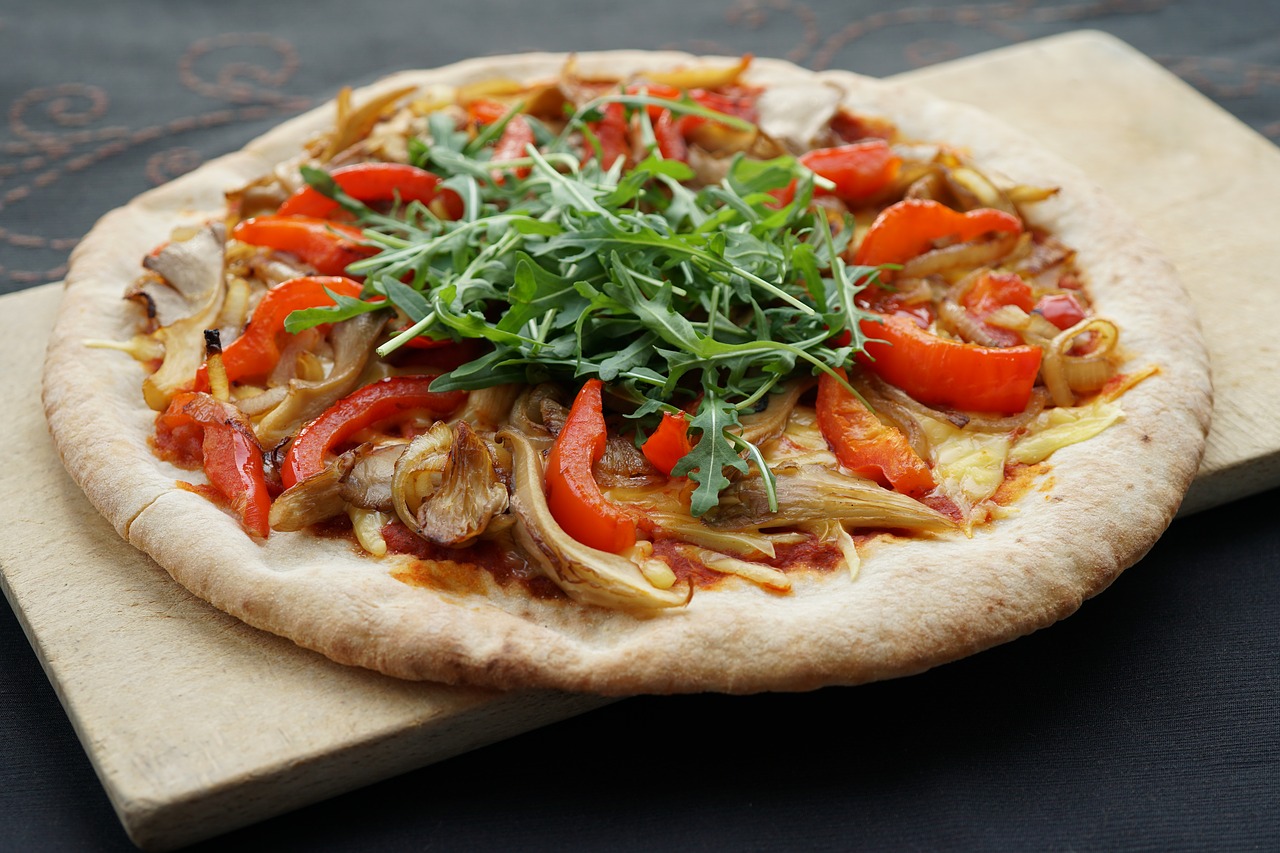 pizza-vegan-aux-champignons-pleurotes