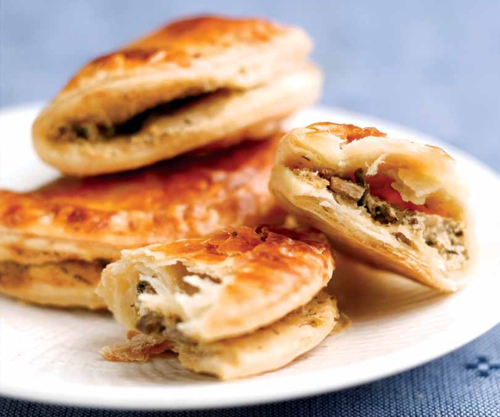 Mini Pies aux Champignons et Fromage